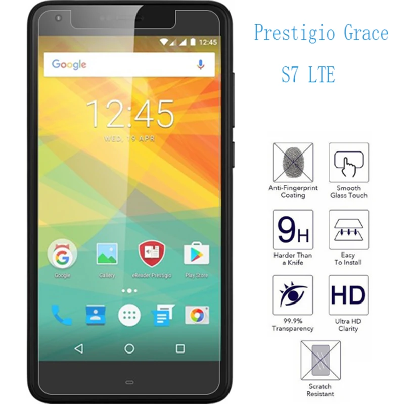 Новинка ультратонкое закаленное стекло премиум класса для Prestigio Grace S7 LTE