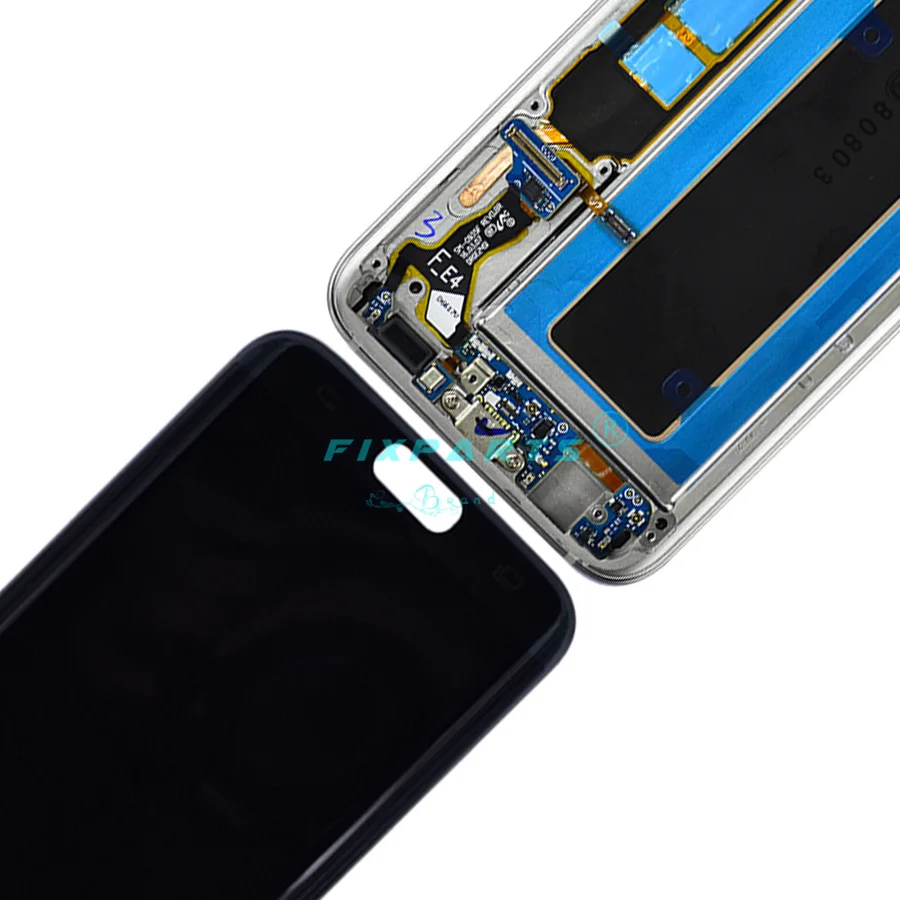 100% протестированный ЖК дисплей для SAMSUNG S6 edge G925 сенсорный экран дигитайзер в