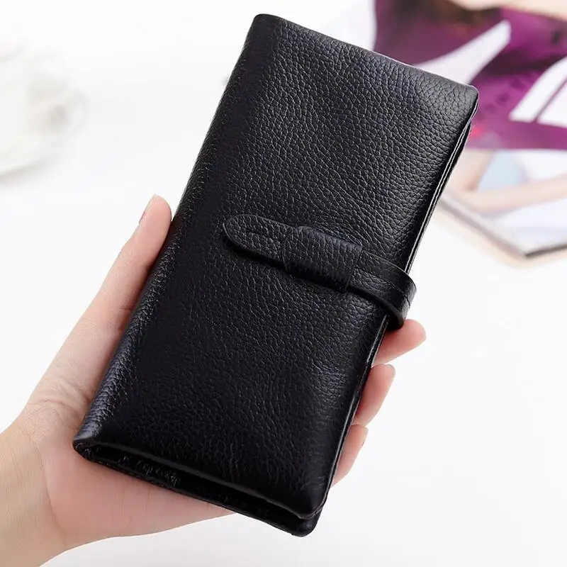 Женский кожаный кошелек Длинный из натуральной кожи|wallet craft|wallet passportwallet cover |
