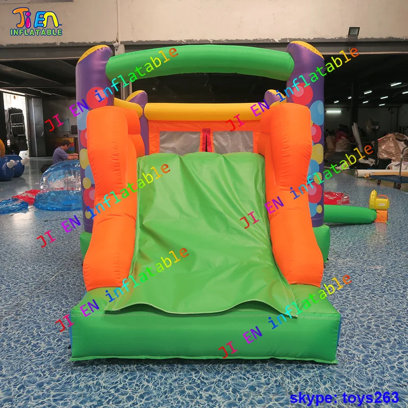 3.5x2x1.2m high inflatable bouncer with slide for kids indoor playground air bouncy jumping house jumper | Игрушки и хобби