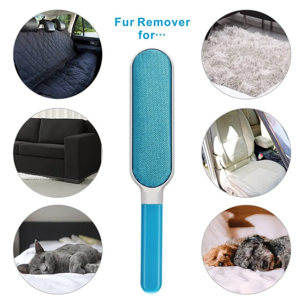 Удалитель шерсти для животных Clearing Brushes Tool Clothes Pet Hair Remover Antistatic Brush Magic Fur Reusable Dust Household Lint Sticking Roller