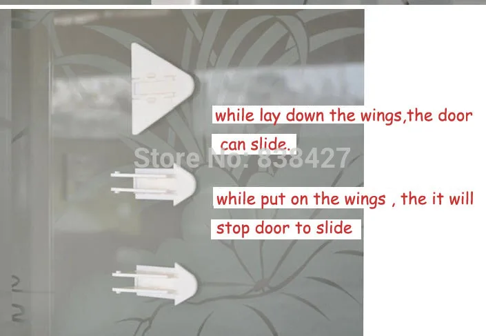 Блокиратор для раздвижных дверей 1 шт. | Мать и ребенок