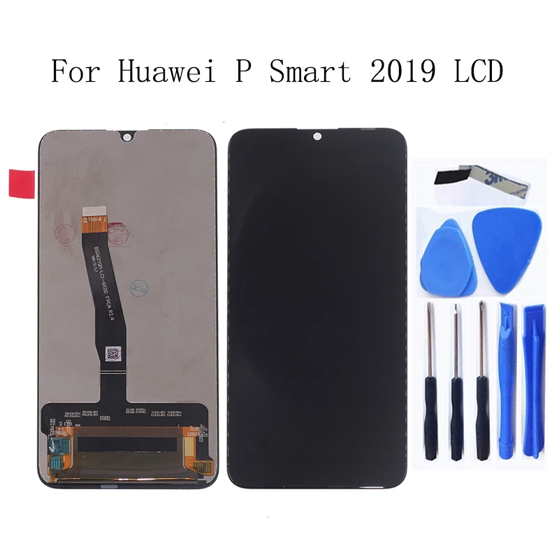 Дисплей для Huawei P Smart 6 21 2019 дюйма оригинальный ЖК-дисплей сенсорный дигитайзер в