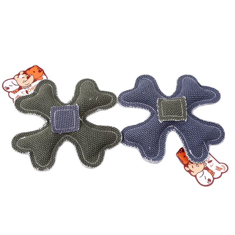 1 шт. зубы жевательные игрушки для собаки визгливый звук игрушечные милые льняные