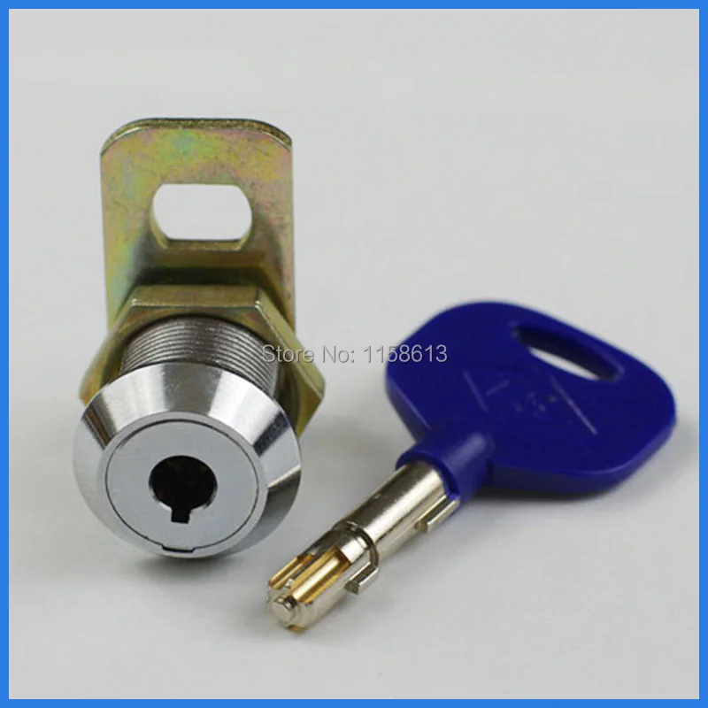 10 штук 17 мм горячая Распродажа хромированный трубчатый замок блокировки