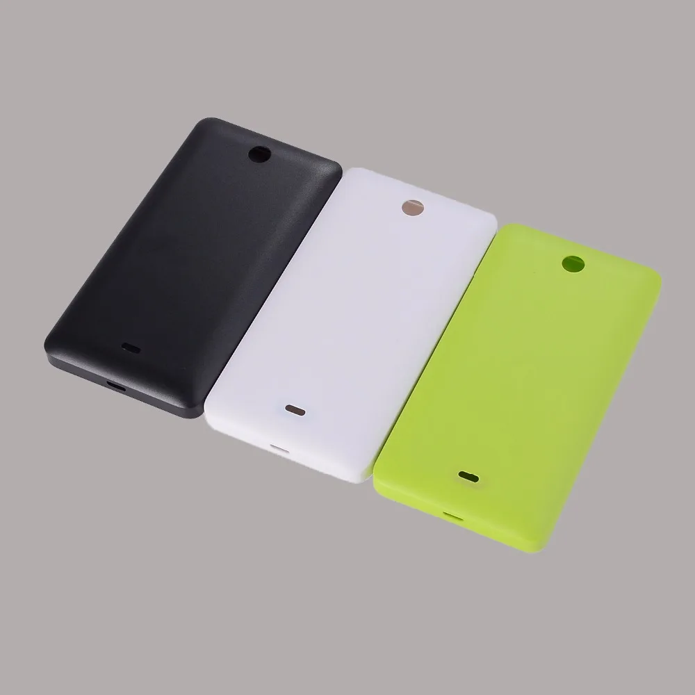 Для Microsoft lumia 430 задняя дверь корпус батарейный отсек чехол крышка с боковыми