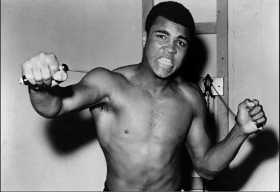 LAITANG Muhammad Ali Холст Картина винтажная Настенная картина плакат из крафт бумаги с
