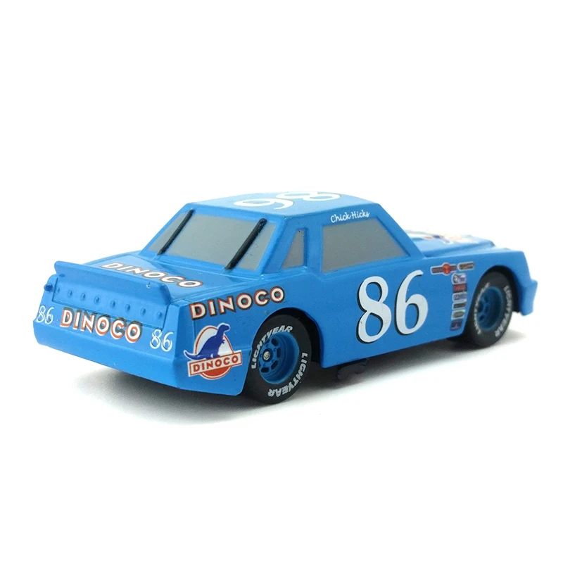 Игрушечные машинки Диснея Pixar No.86 Dinoco Chick Hicks металлический литой под давлением