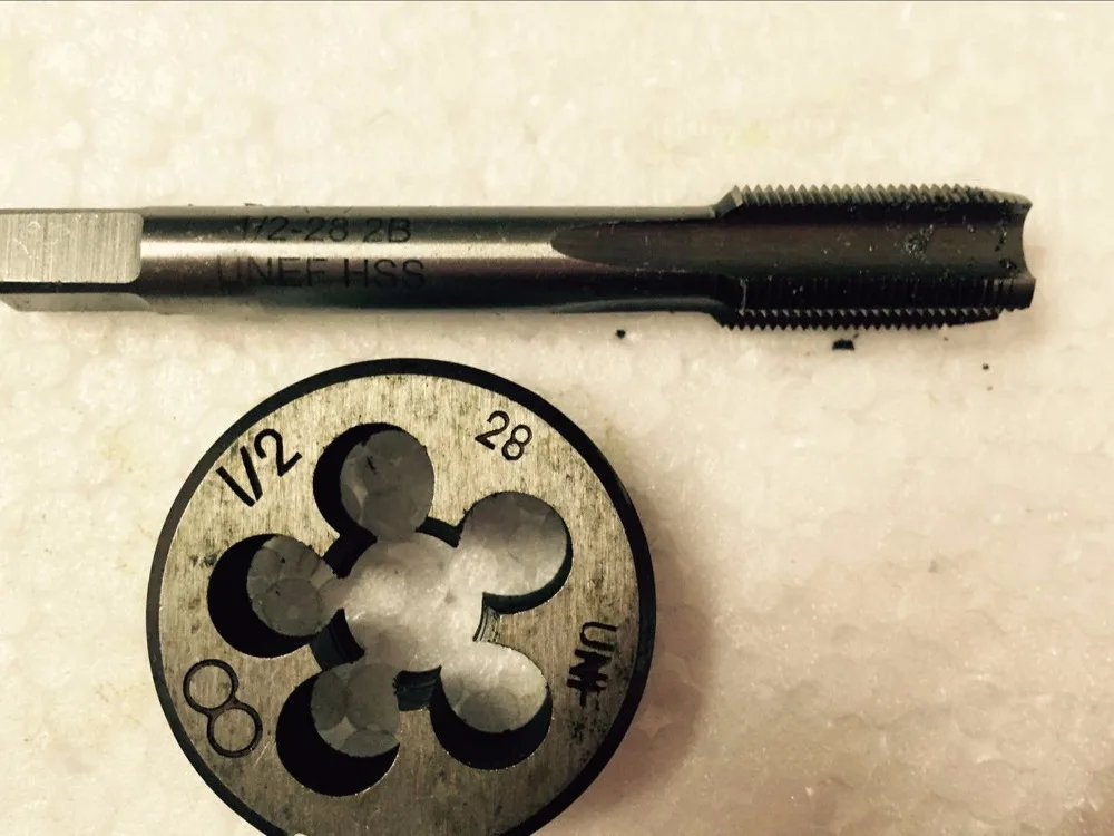 1 комплект из HSS правой штамповки и резьбовой кран 1/2 &quot 12UNS 13UNC 14UNS 16UN 18UNS 20UNF 24UNS 27UNS