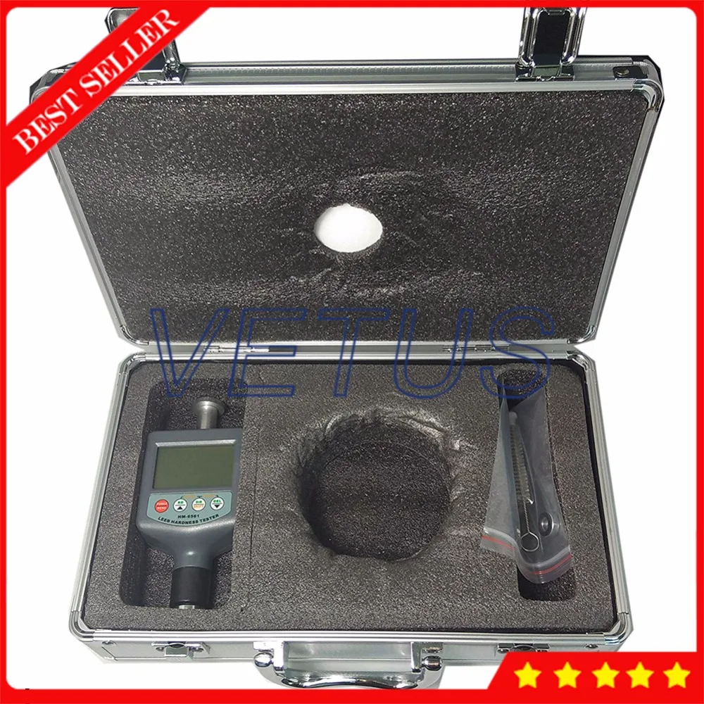 HM6561 интегрированный портативный Sclerometer цифровой Rebound Leeb Измеритель Твердости 200 ~