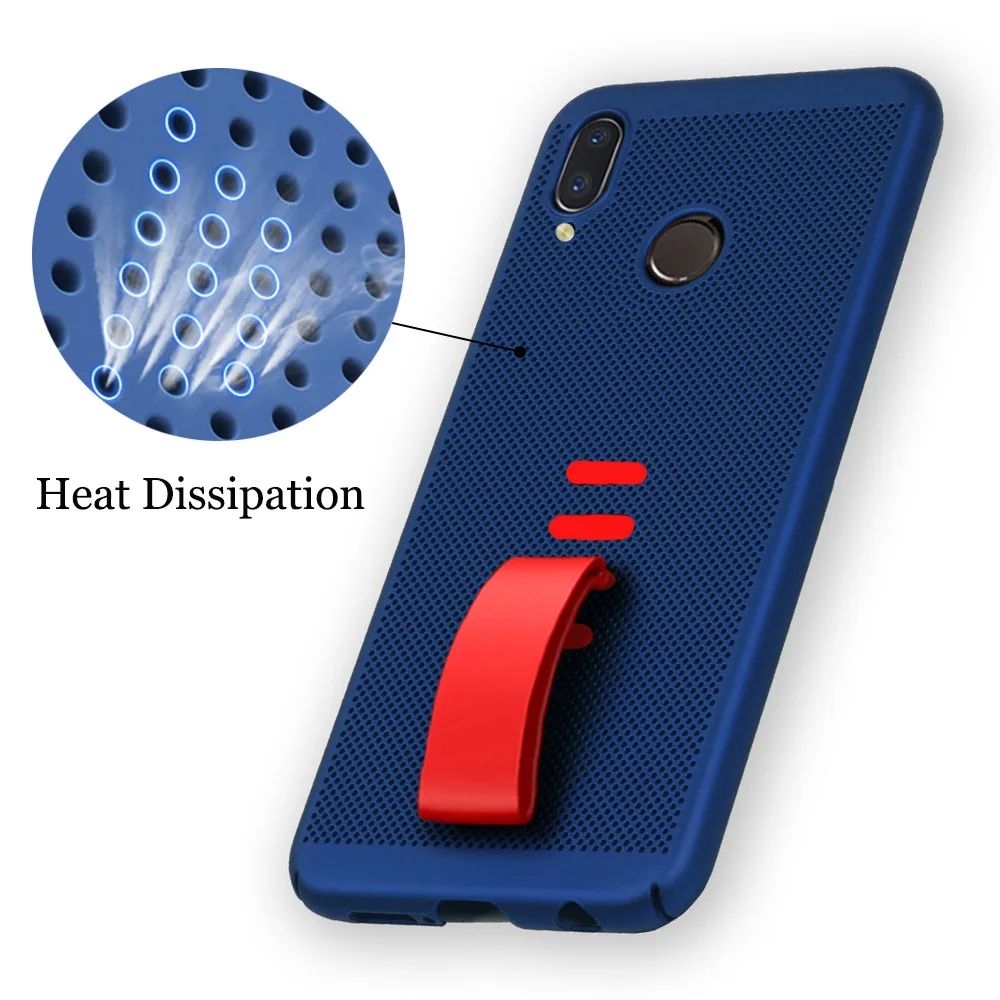 Heat Dissipation Hollow Case For Huawei P20 Lite Pro for P10 P9 P8 2017 P Smart Phone Cover Capa Fundas |