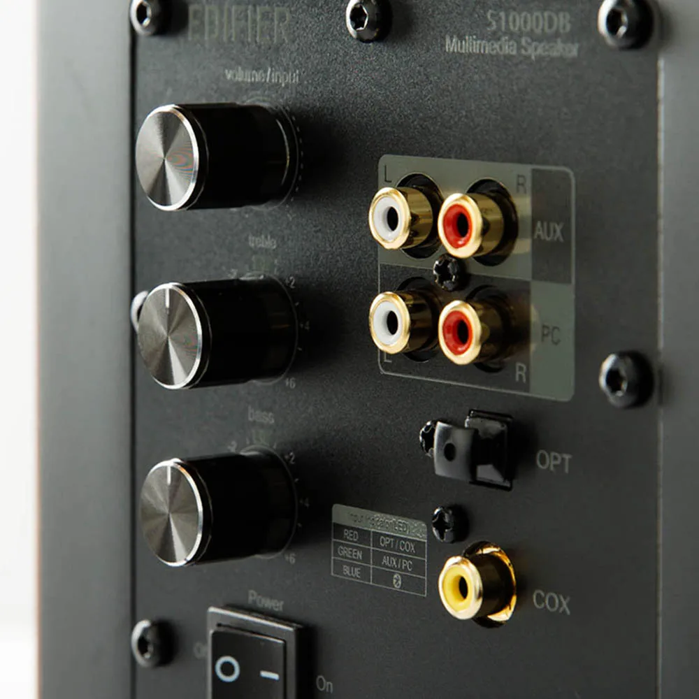 EDIFIER S1000DB Hi-Fi Беспроводная блутуз-колонка для домашнего кинотеатра с поддержкой aptX и пультом дистанционного управления