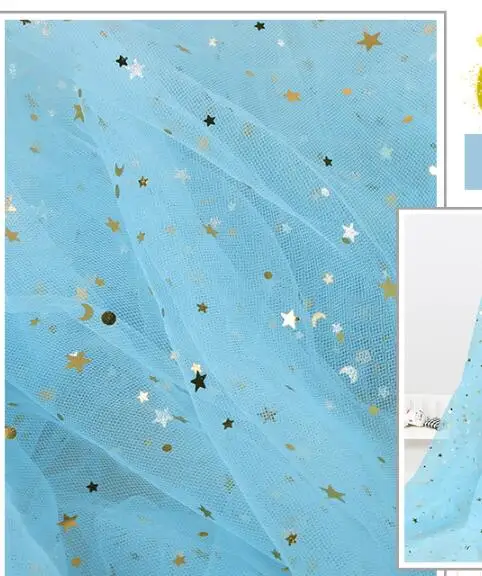 Марлевая ткань со звездами и розовым экраном свадебное платье с москитной сеткой