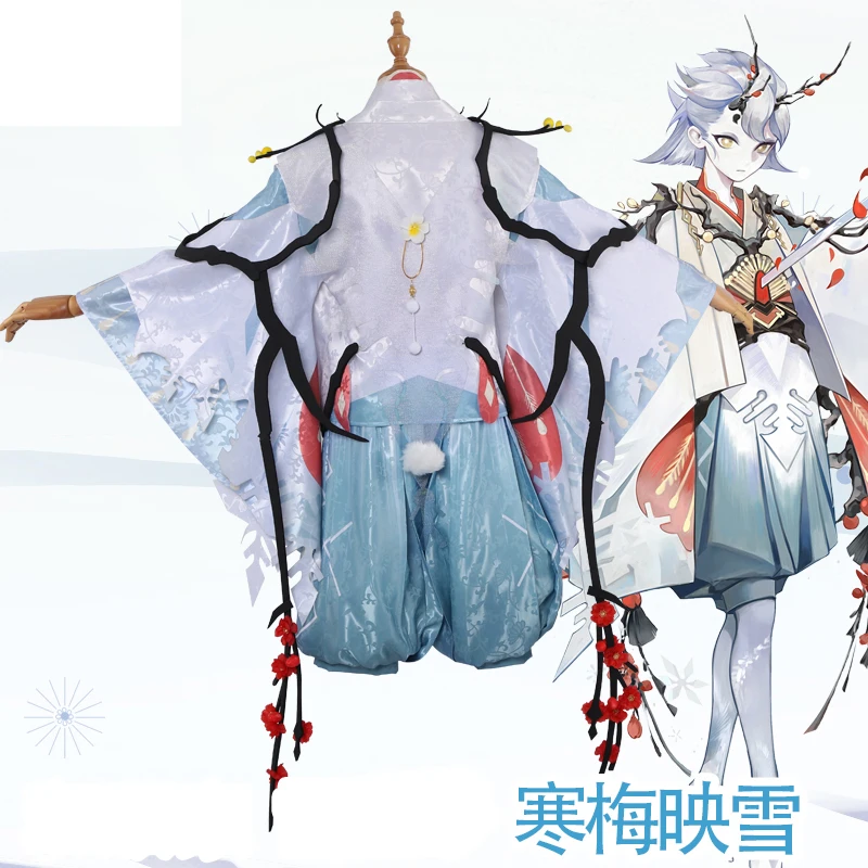 Аниме! Onmyoji храп новая кожа HanMeiYingXue прекрасное кимоно униформа косплей костюм