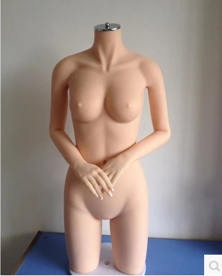 Бесплатная доставка! Новый Модный реалистичный Силиконовый бюст манекен от