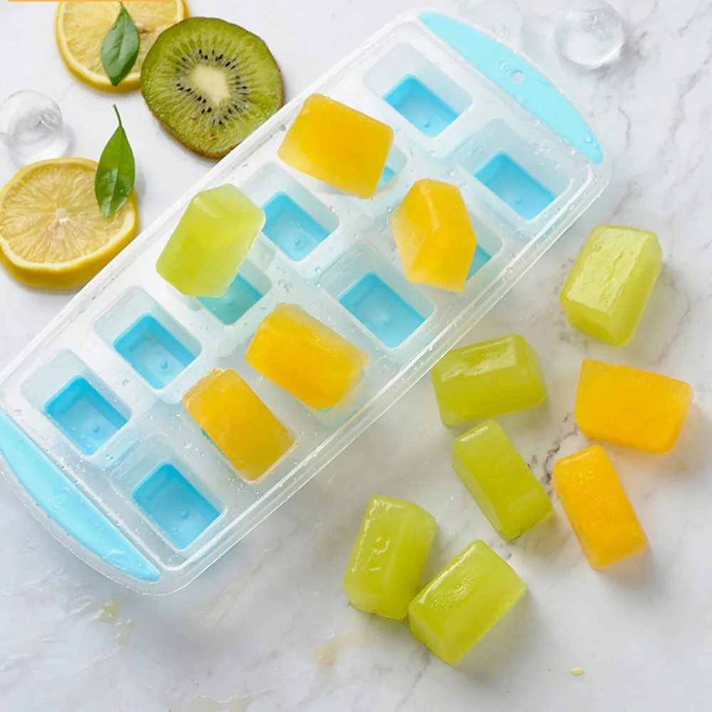Высокое качество Толстые пластиковые 12/18 решетки форма для льда DIY многоразовые