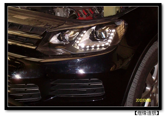 HID, 2011~, автомобильный Стайлинг для Touareg фар, sharan, Golf7, routan, saviro, polo, passat, magotan, Touareg Головной фонарь