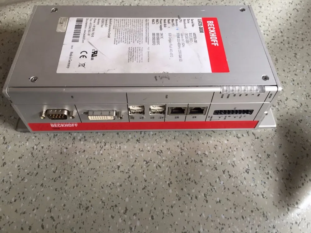 1 шт. промышленный контрольный компьютер BECKHOFF C6920 0000 * б/у *|Запчасти для