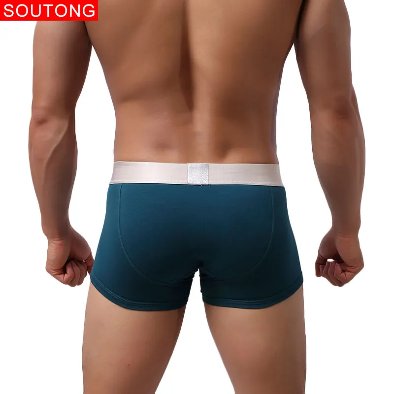 Мужское нижнее белье Soutong 3 шт./лот мужские боксеры хлопковые трусы мужское для