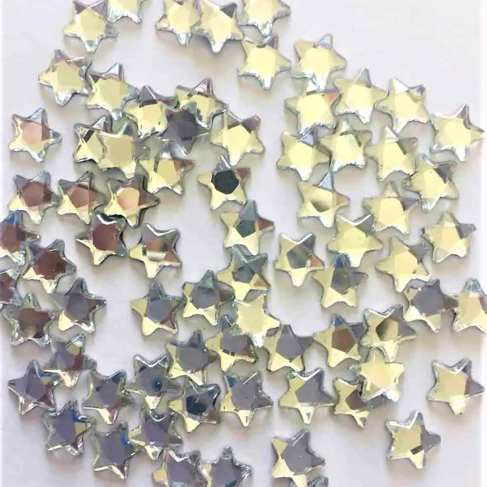 DIY strass Большая распродажа shap star 6*6 мм 500 шт./упак. Flatback стразы горячей фиксации