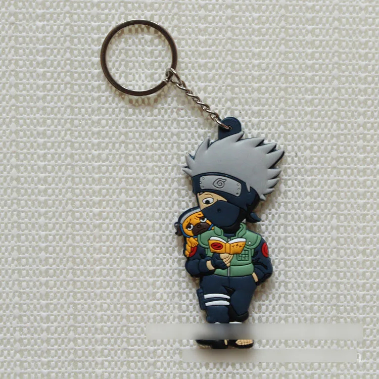 Cute keychain Figure Uzumaki Haruno Sakura Uchiha Sasuke Jiraiya Gaara GamaKichi ornaments Kids Birthday Christmas Gifts Toys | Игрушки и