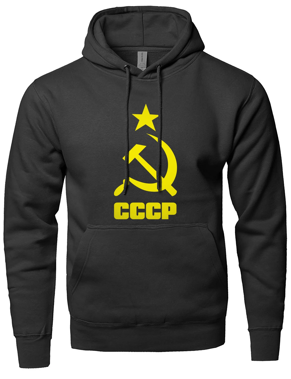 Модная флисовая толстовка с капюшоном, мужская толстовка с принтом, мужская толстовка с капюшоном, уличная одежда в стиле хип-хоп, СССР, СССР, КГБ