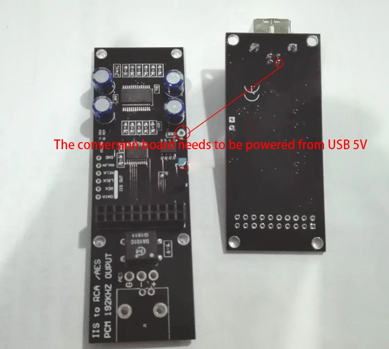 Amanero USB цифровой интерфейс IIS интерфейс HiFi DAC декодер плата поддержка DSD 512 32 бит 384K ies DSD выход