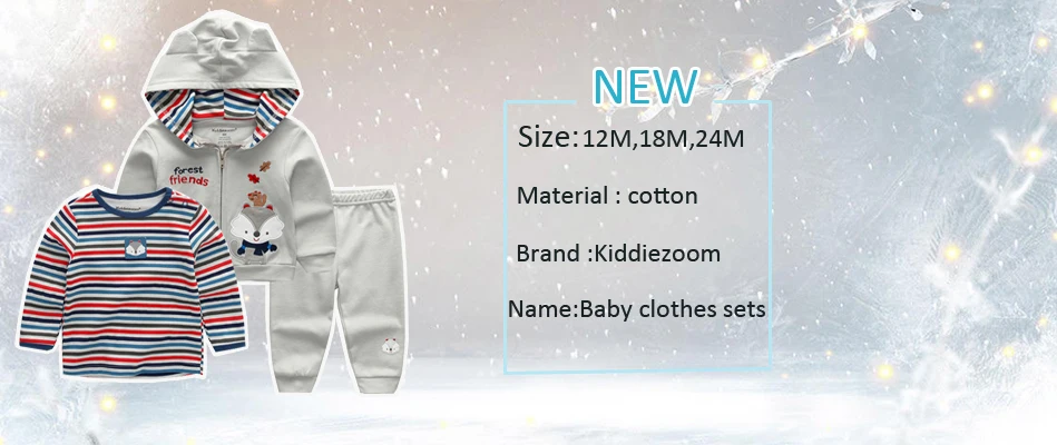 Комплект одежды для малышей, 3 предмета, толстовка+ футболка+ штаны, ropa bebe, хлопковые костюмы с круглым вырезом для малышей 12-24 месяцев, одежда для маленьких мальчиков и девочек