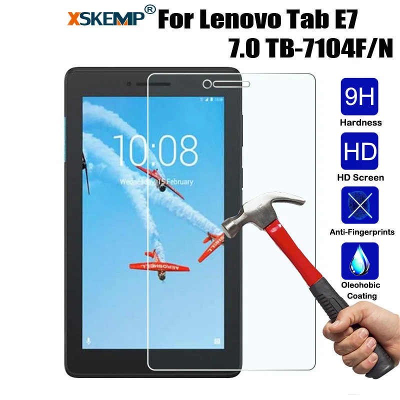 XSKEMP Премиум подлинное закаленное стекло для планшета Lenovo Tab E7 ТБ 7104F/N защитная