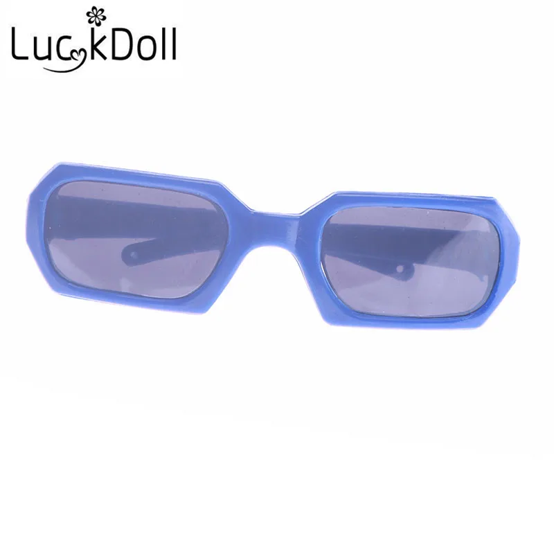 

Luckdoll 6 color mirror sunglasses for 18-inch American dolls, children's best holiday gift.