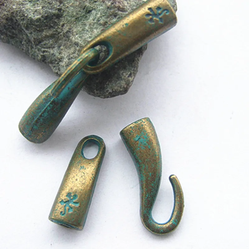 Subject 5 наборов антикварных греческий бронза с патиной резные броши в виде ящерицы