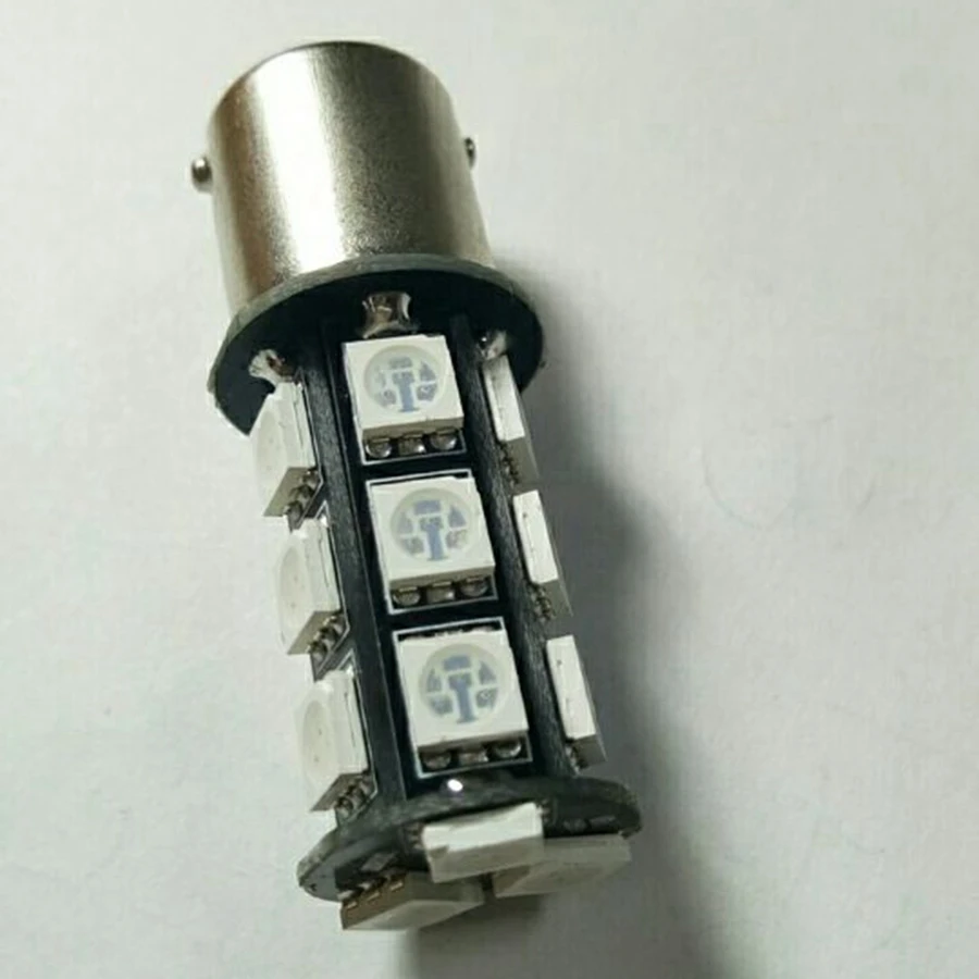 6 шт. 1156 P21W BA15S 5050 Автомобильные светодиодные супер яркие 1S 8SMD поворотные стоп
