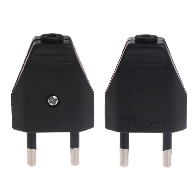 Новинка 2019 2 шт немецкий тип европейские Pin вилки сетевые кабели 2.5A 220V