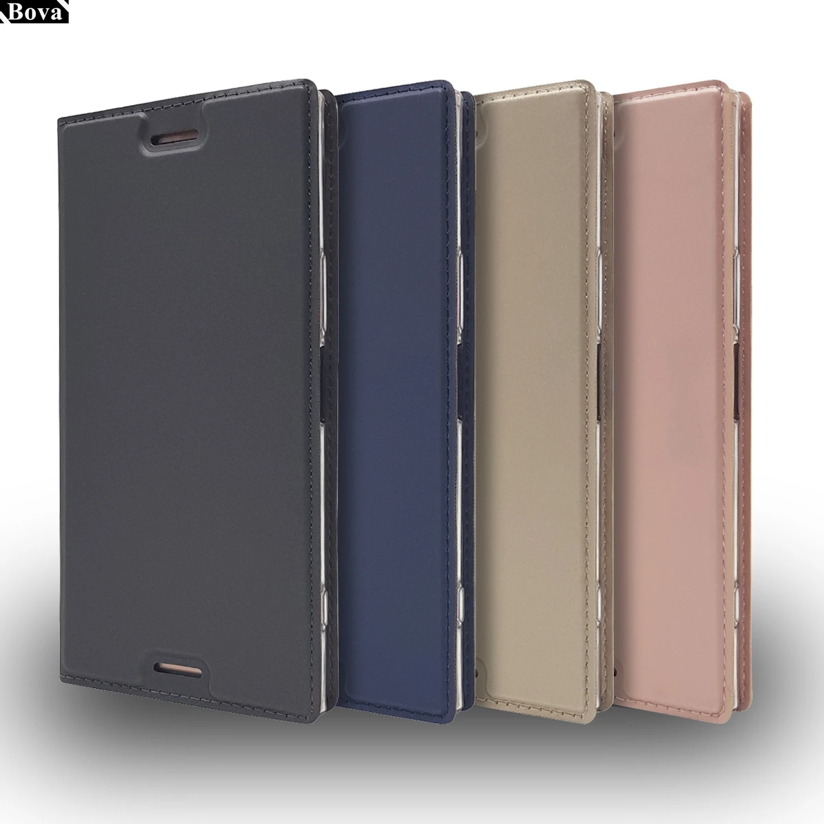 Чехол-бумажник для Sony Xperia XZ Premium откидной Чехол телефона супертонкий матовый