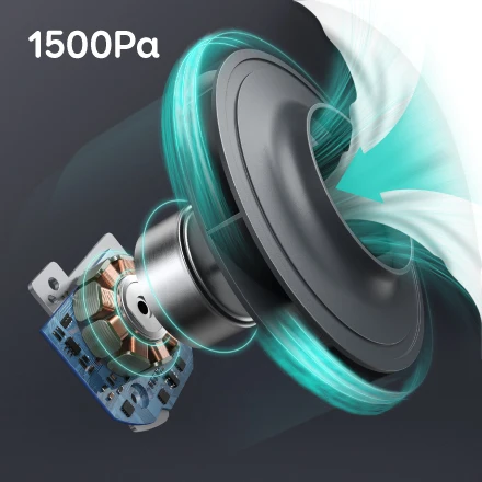 Eufy [BoostIQ] RoboVac 12, супертонкий, 1500 Pa, тихий, самозаряжающийся робот-пылесос, чистит твердые полы до ковров средней ворса