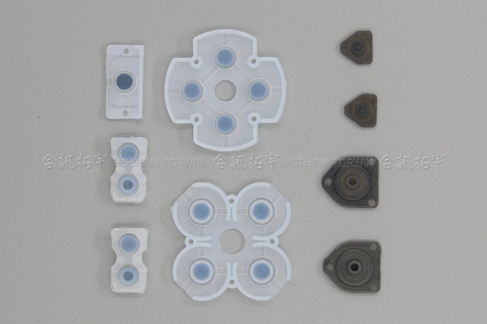 HOTHINK 9 шт./компл. 10 компл./лот D колодки резиновый проводящий R L Кнопка Силиконовые