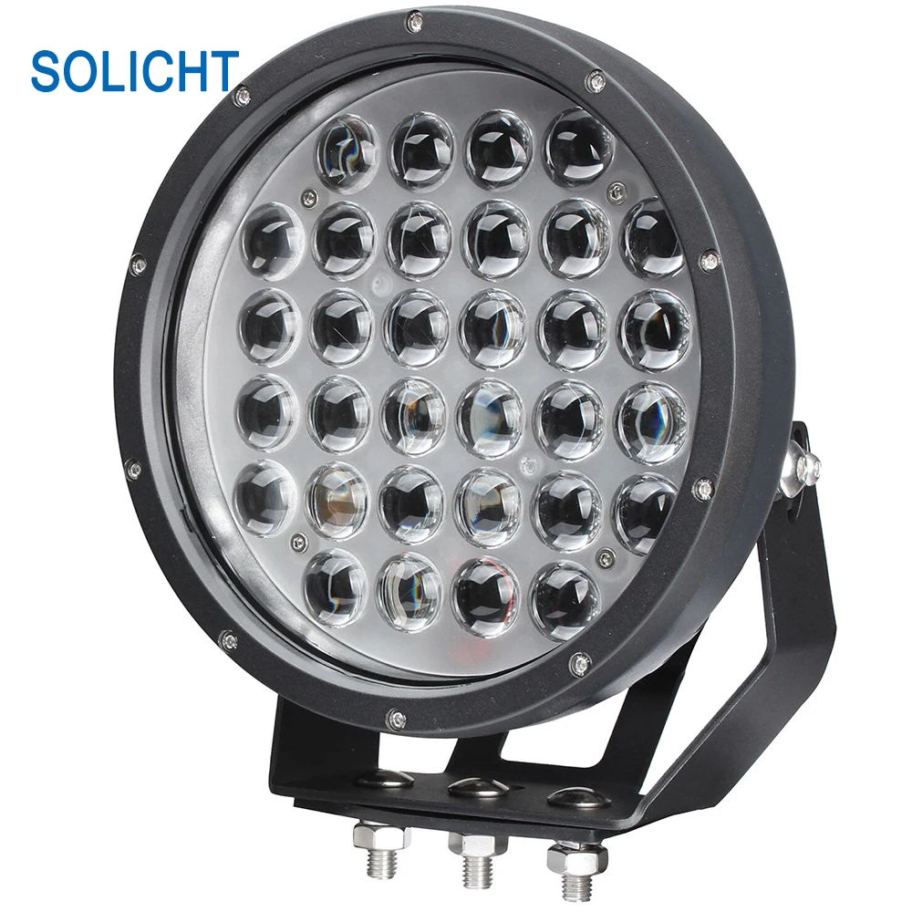 SOLICHT 9 ''круглый светодиодный светильник для вождения 320 Вт 28800LM передний бампер