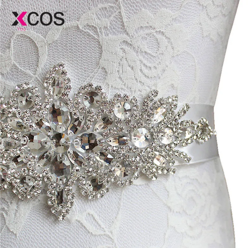 Hot Selling Bridal Belt Wedding Accessories Ball Gown Button Sweetheart Crystal Pears Beaded 2015 SA850 | Свадьбы и торжества
