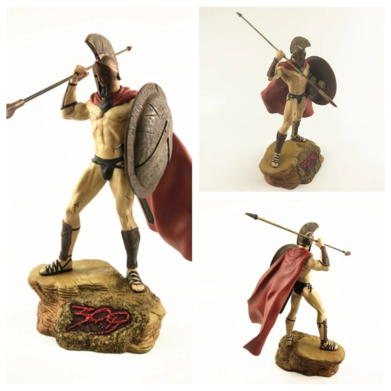 10 &quotСпартанс 300 серия Re Leonidas Statua фигурка Brinquedos Giocattolo figuals Modello di Raccolta Regalo|Игровые