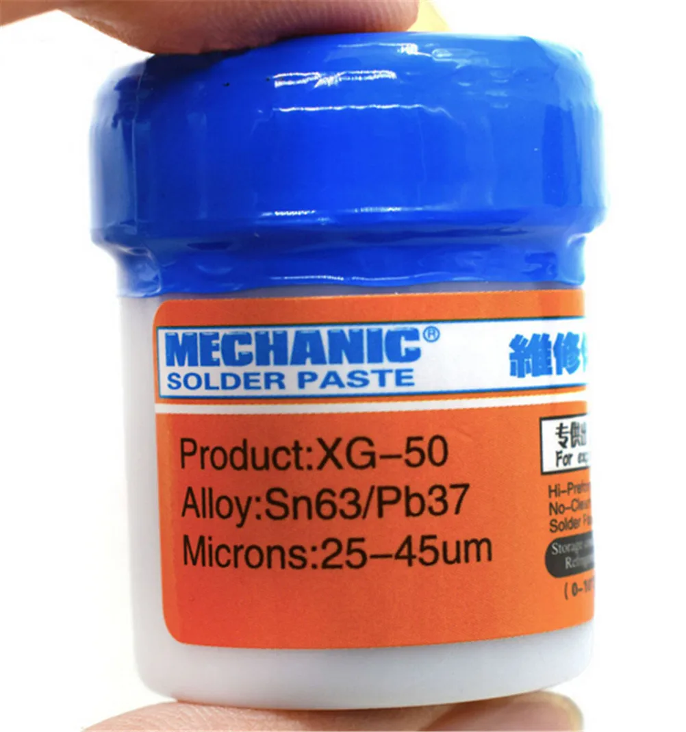 Сварочный поток механик пайка паяльная паста Флюс XG-50 SMD SMT Sn63/Pb37 инструменты