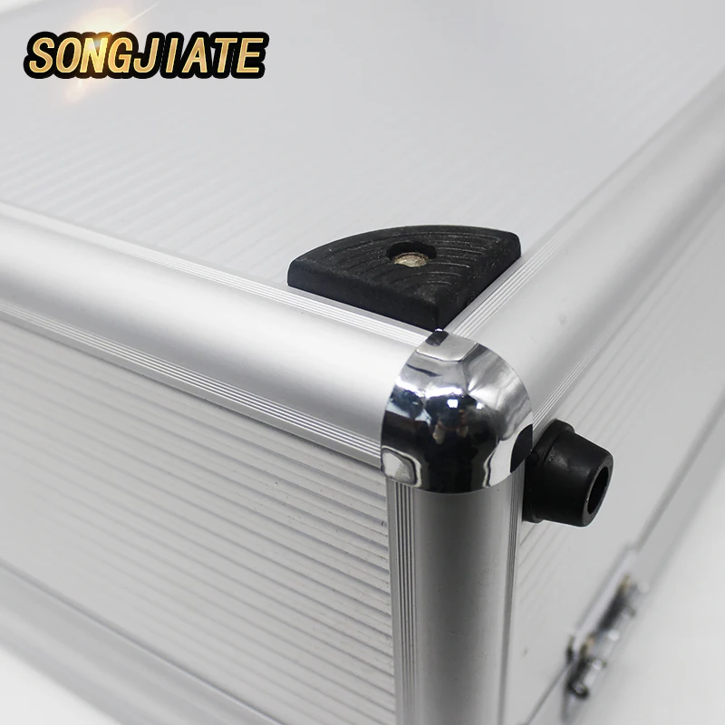 Songjiate Портативный алюминиевый сплав ящик для инструментов части оборудования коробка для врачей и косметологов коробка