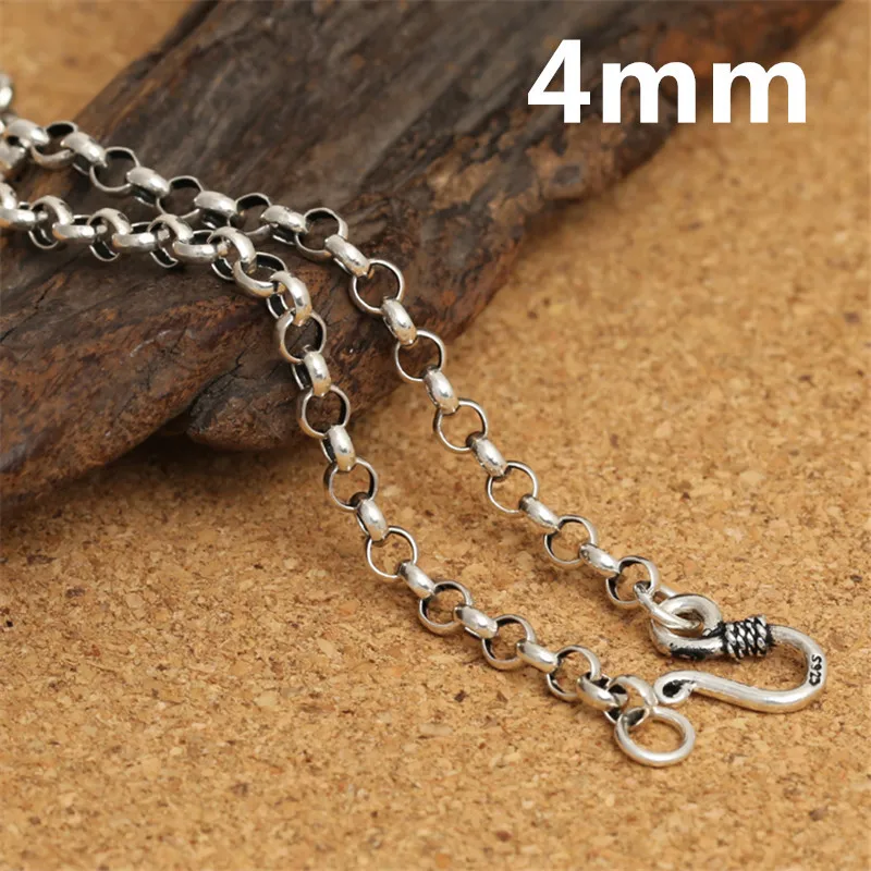 Цепочка колокол 4 мм 18 20 22 24 26 28 30 32 34 36 дюймов|belcher chain|silver rolo chainsilver belcher chain |