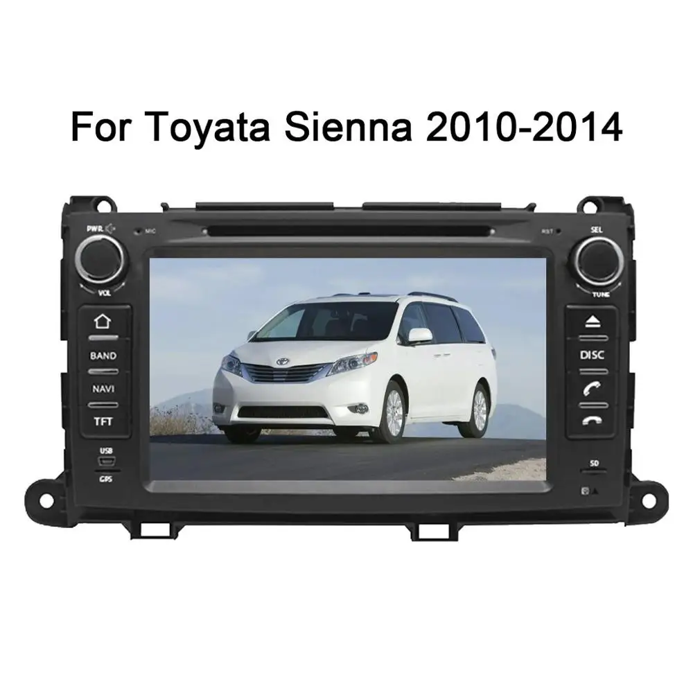 Автомагнитола для Toyota Sienna Android 8 0 7 1 радио стерео GPS Sienna/sport 2010 2011 2012-2015 DVD-плеер