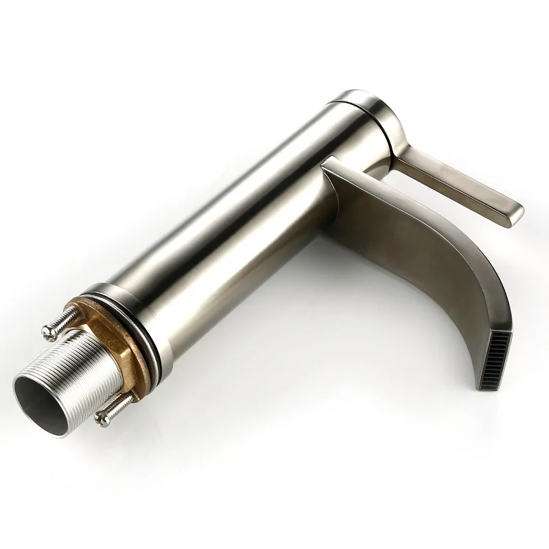 Смеситель для ванной Smesiteli латунный кран раковины с проволочным рисунком