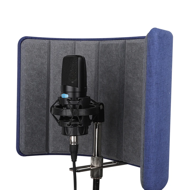 Акустический экран с микрофоном Alctron VB660 изолирует шум четырехслойный абс