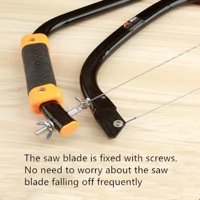 

Woodworking Household Multifunctional Wire Saw Manual DIY Tool Jig Saw Blade Fine Tooth Hand Saw
