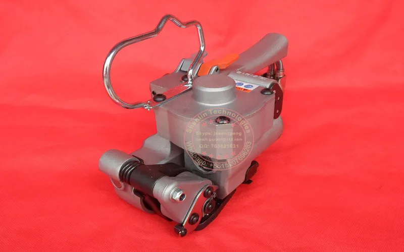 Hand held strapping tool,pneumatic,manual PET&PP banding machine AQD-19 width13-19mm,4000N carton firction welding pack sealer