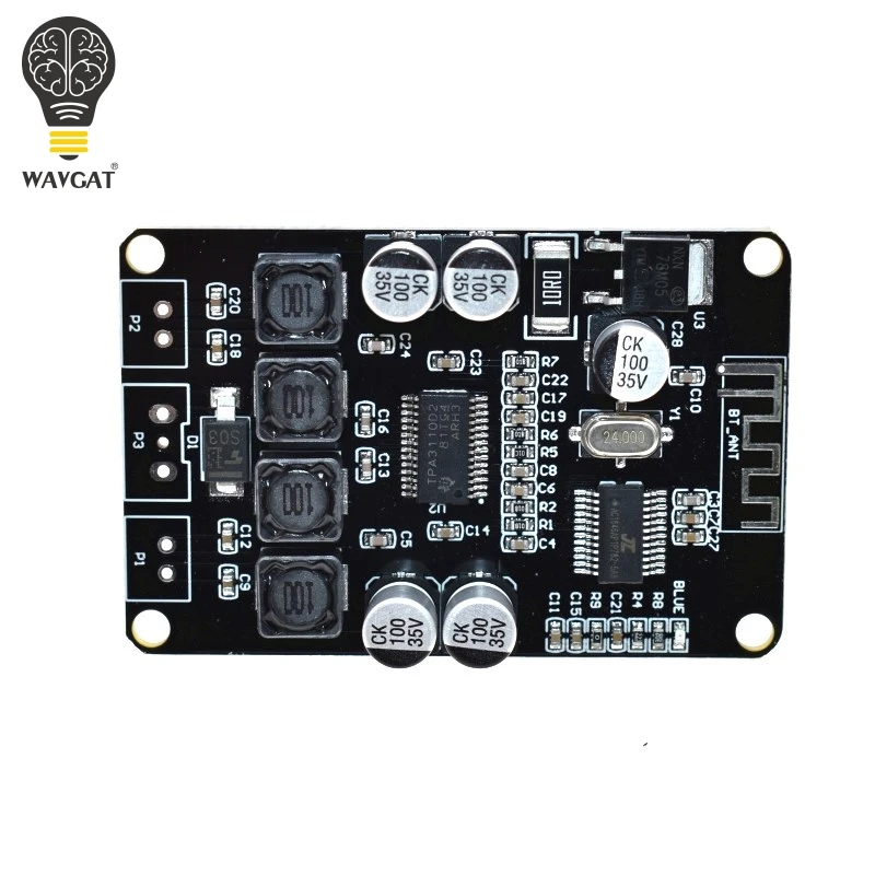 Цифровой усилитель мощности Bluetooth 2x15 Вт TPA3110 TPA3110D2 плата для динамика