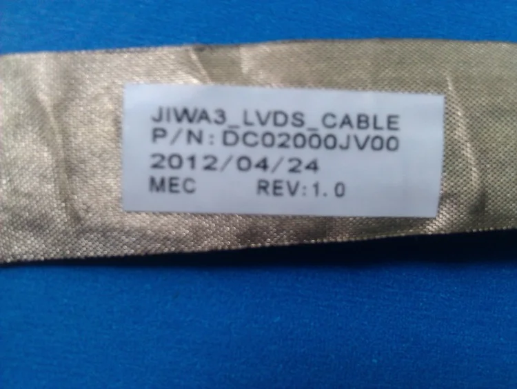 

(5 ./) Lenovo G530 N500 Flex Lcd LVDS P/n: DC02000JV00