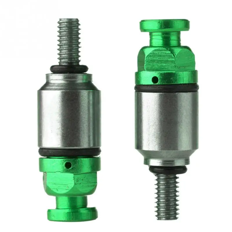 Зеленый 2 шт M4* 0,7 мм вилка мотоцикла Винт Fit SX SXF EXC воздушный Bleeder - Цвет: Зеленый